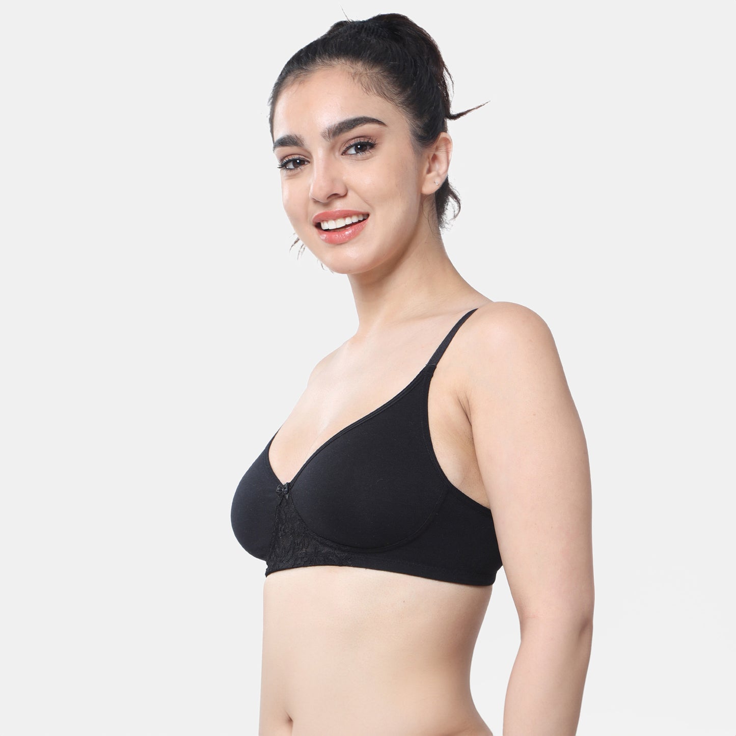 Envie Non-Padded Non-Wired 3/4th Coverage T-Shirt Bra - NVB1087