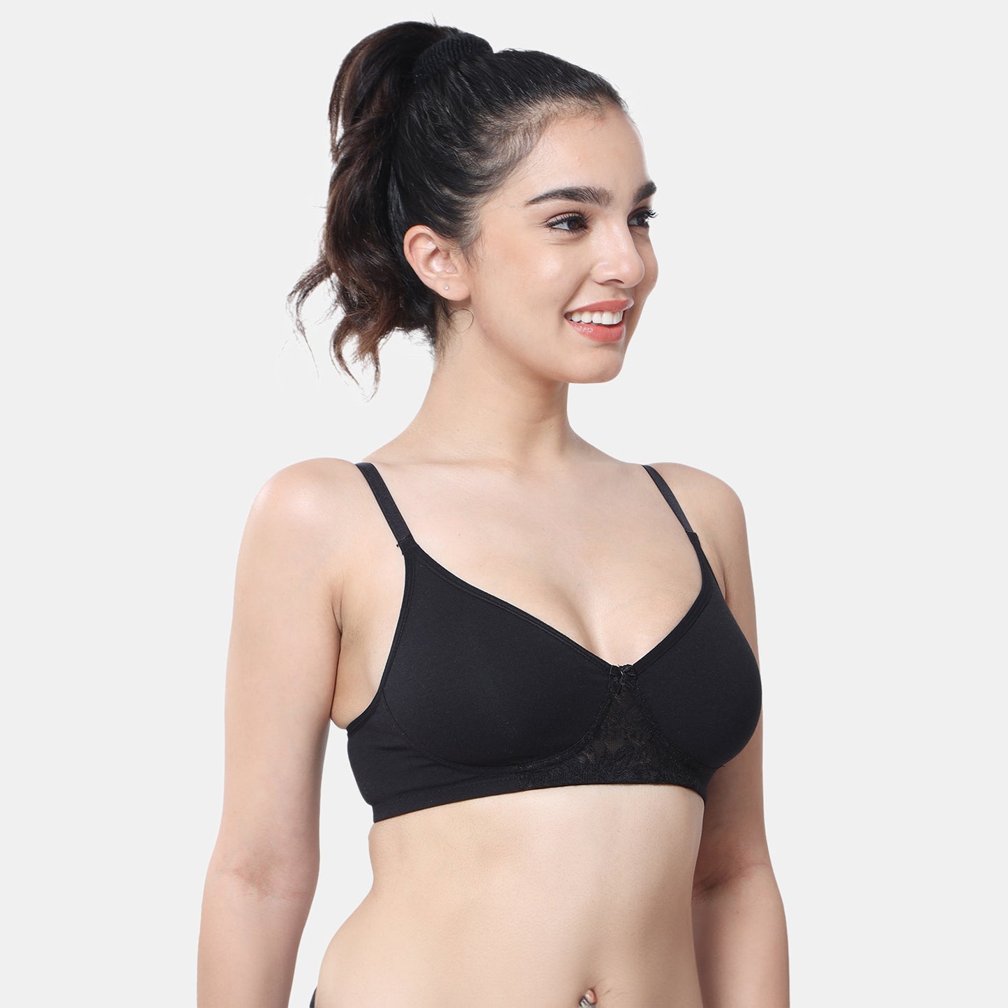 Envie Non-Padded Non-Wired 3/4th Coverage T-Shirt Bra - NVB1087