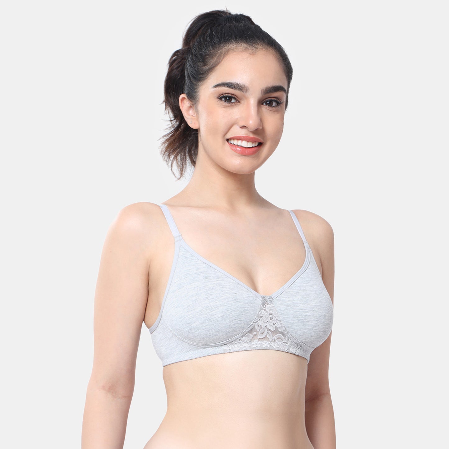 Envie Non-Padded Non-Wired 3/4th Coverage T-Shirt Bra - NVB1087