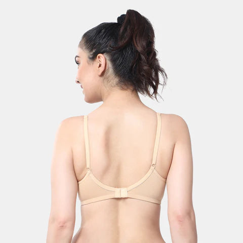 Envie Non-Padded Non-Wired 3/4th Coverage T-Shirt Bra - NVB1087 (Nude)