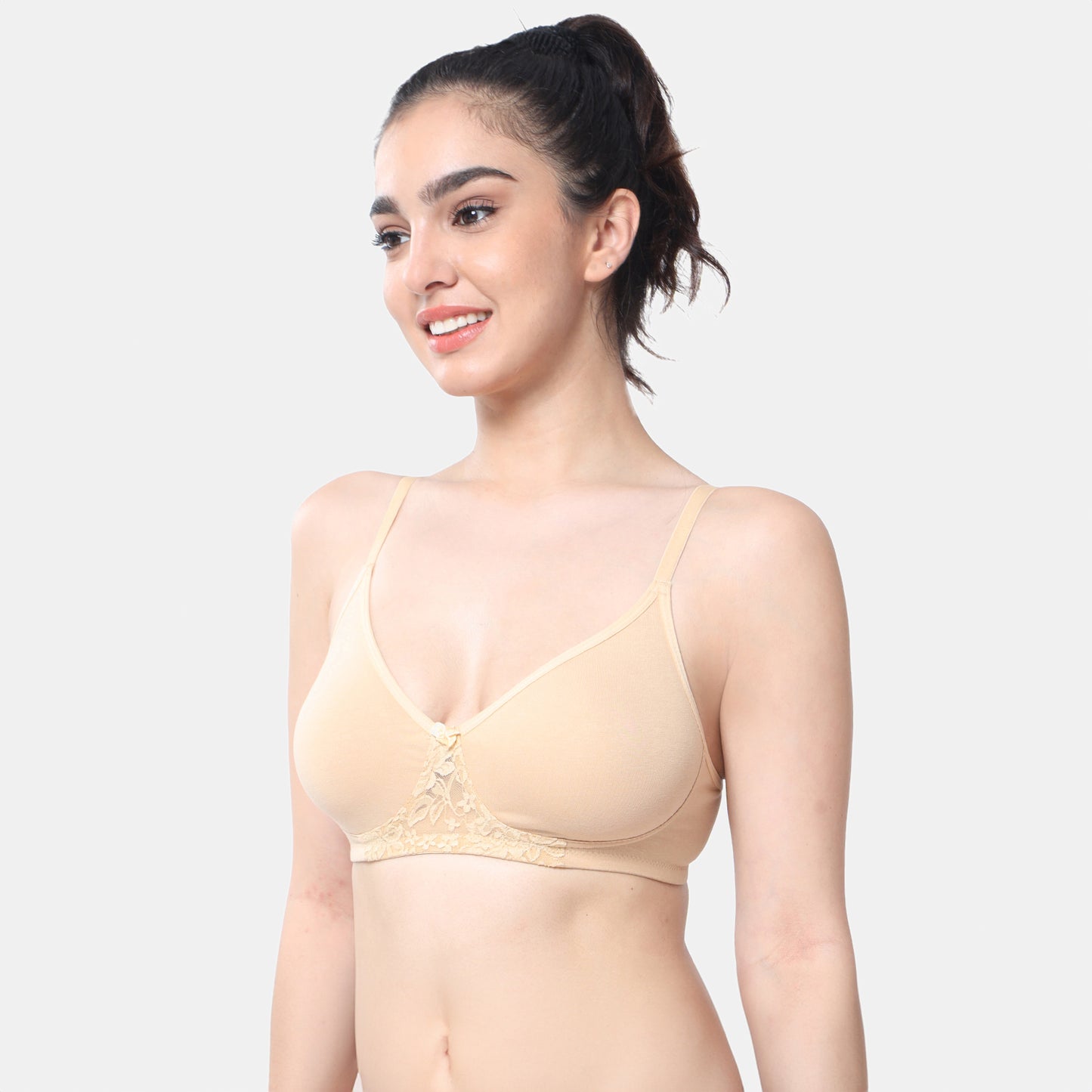 Envie Non-Padded Non-Wired 3/4th Coverage T-Shirt Bra - NVB1087