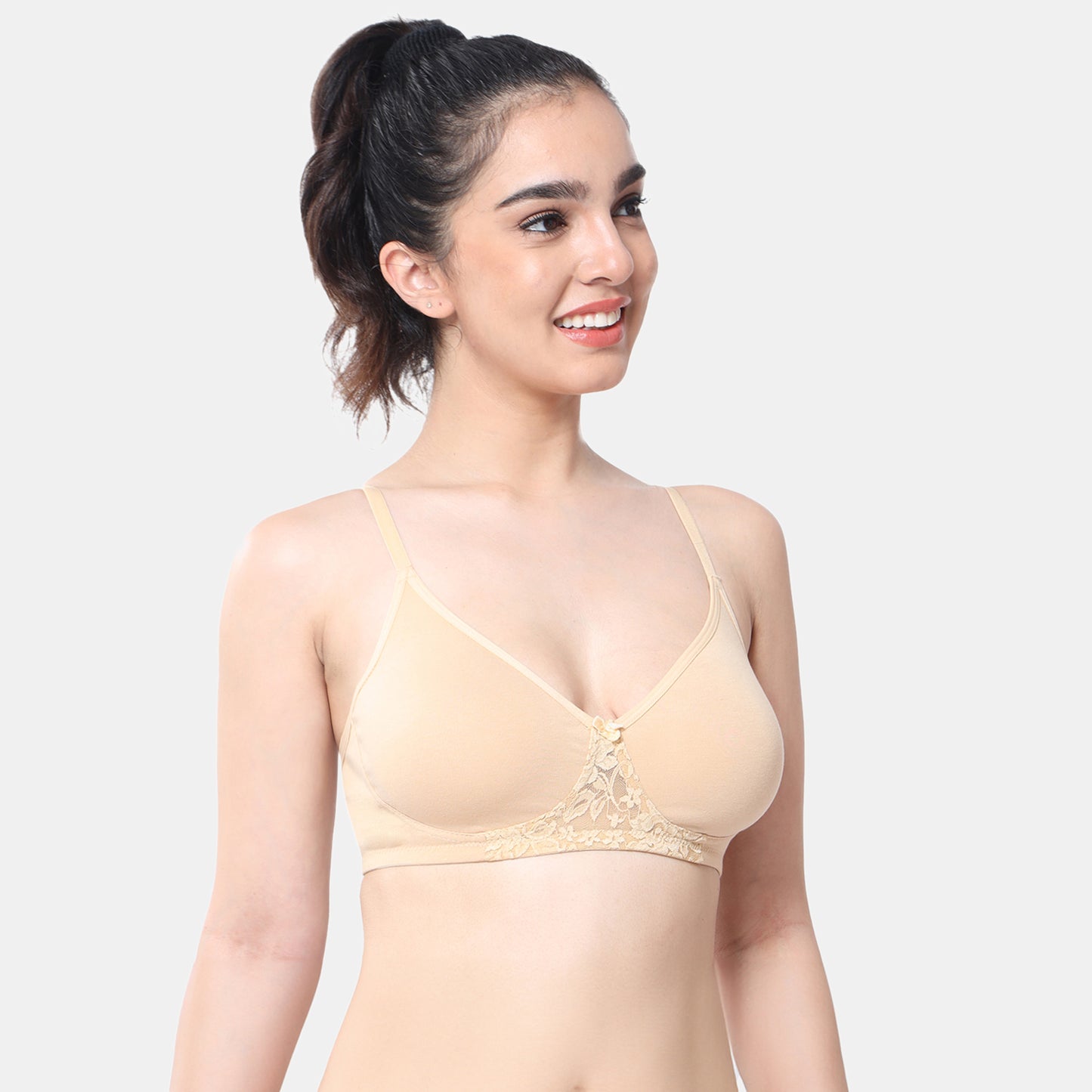 Envie Non-Padded Non-Wired 3/4th Coverage T-Shirt Bra - NVB1087