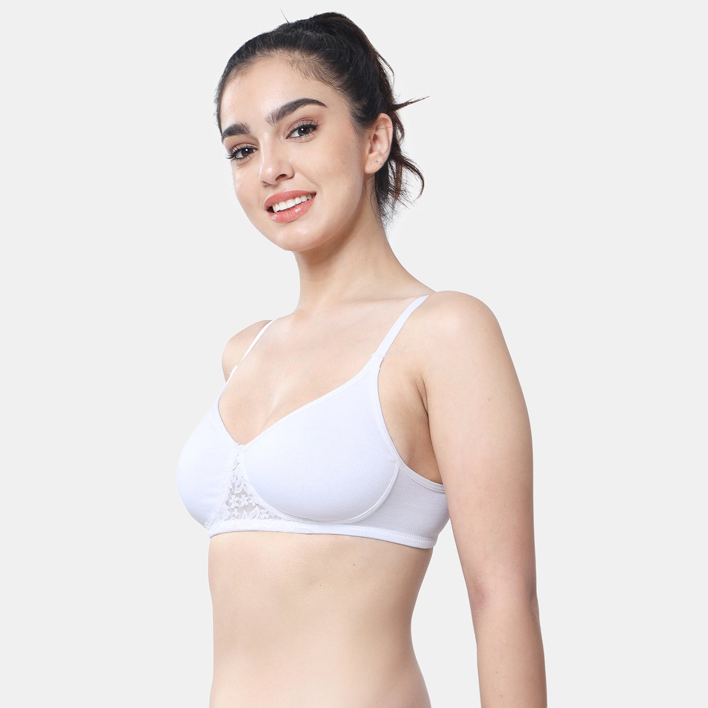 Envie Non-Padded Non-Wired 3/4th Coverage T-Shirt Bra - NVB1087