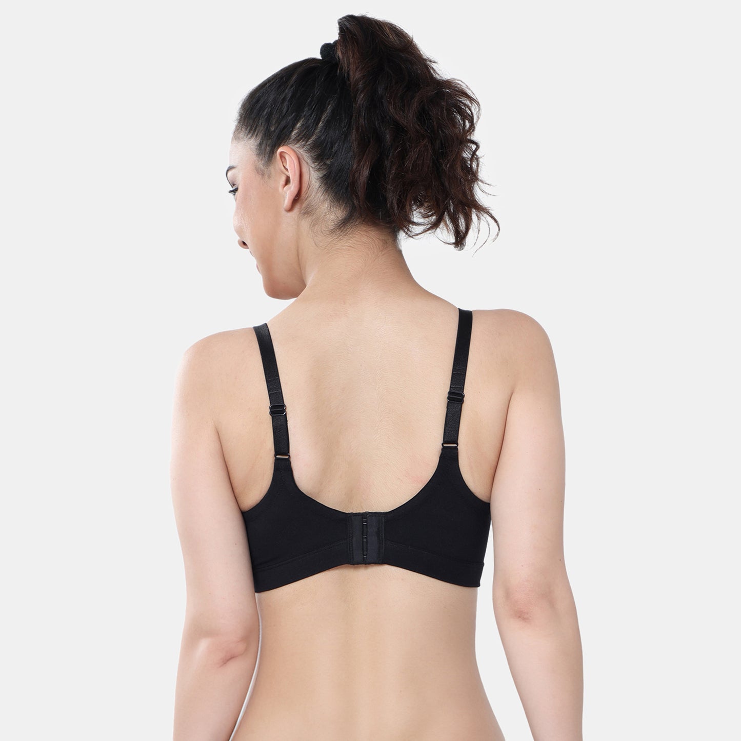 Envie Non-Padded Non-Wired 3/4th Coverage Minimiser Bra - NVB1104