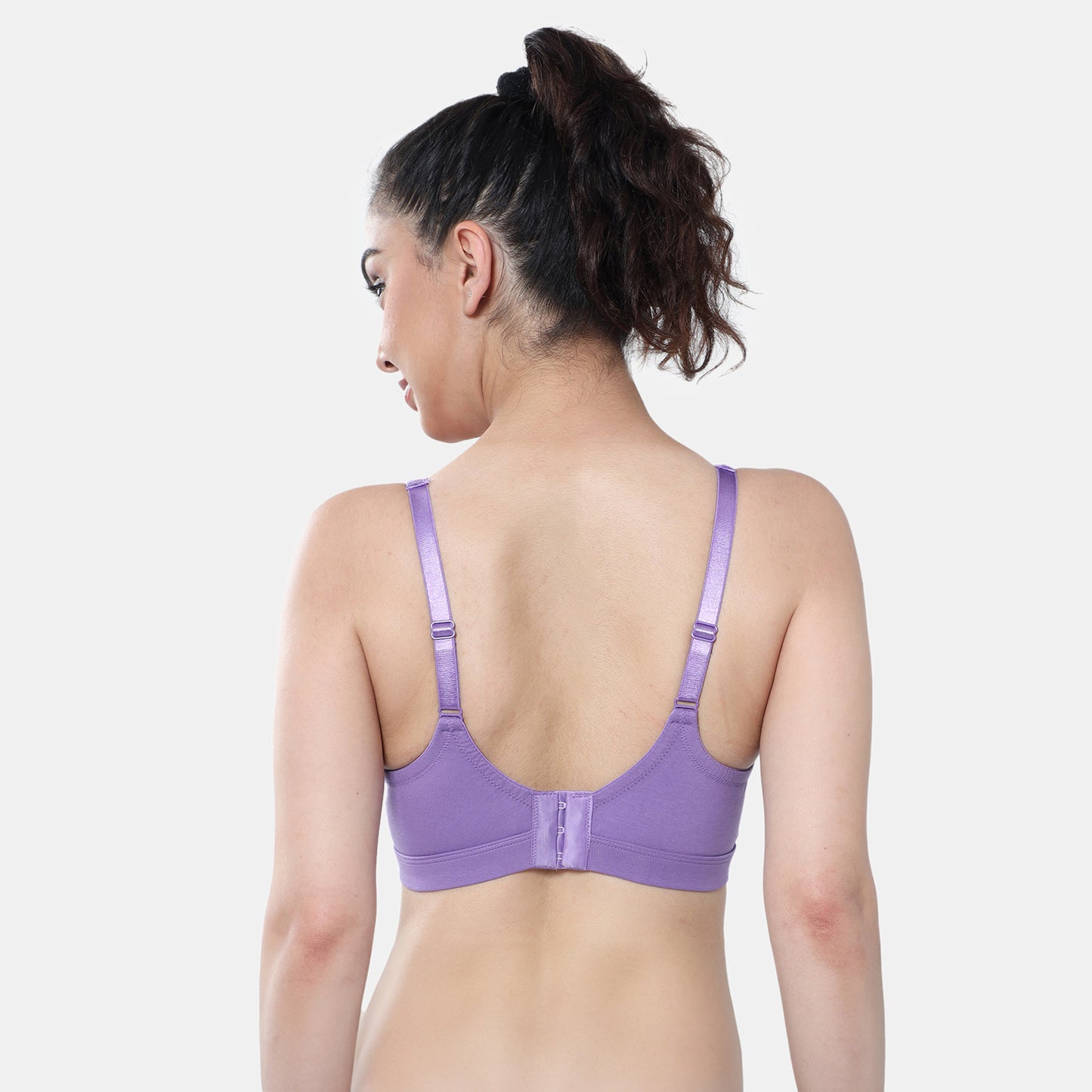 Envie Non-Padded Non-Wired 3/4th Coverage Minimiser Bra - NVB1104