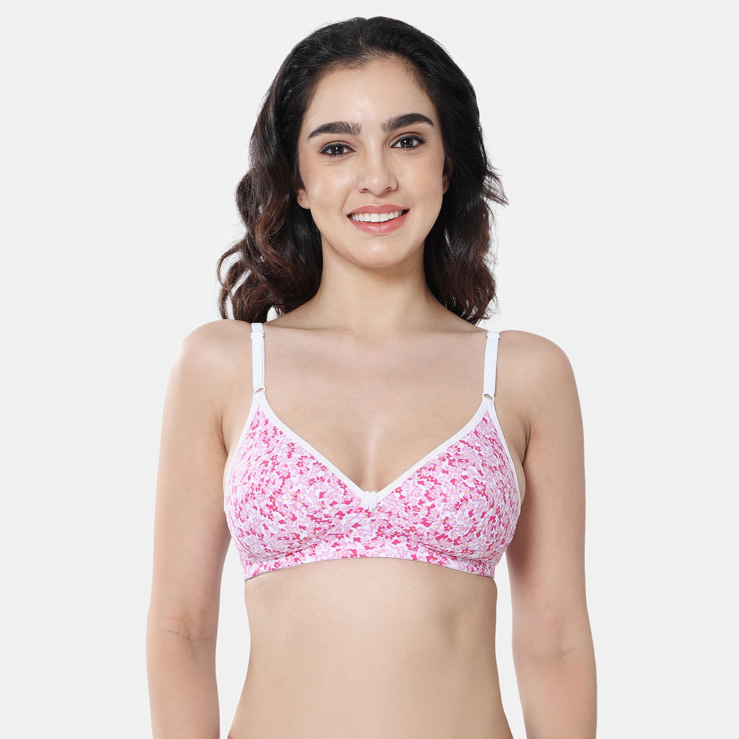 Envie Value+ Non-Padded Non-Wired 3/4th Coverage Minimiser Bra - Assorted - NVB1109