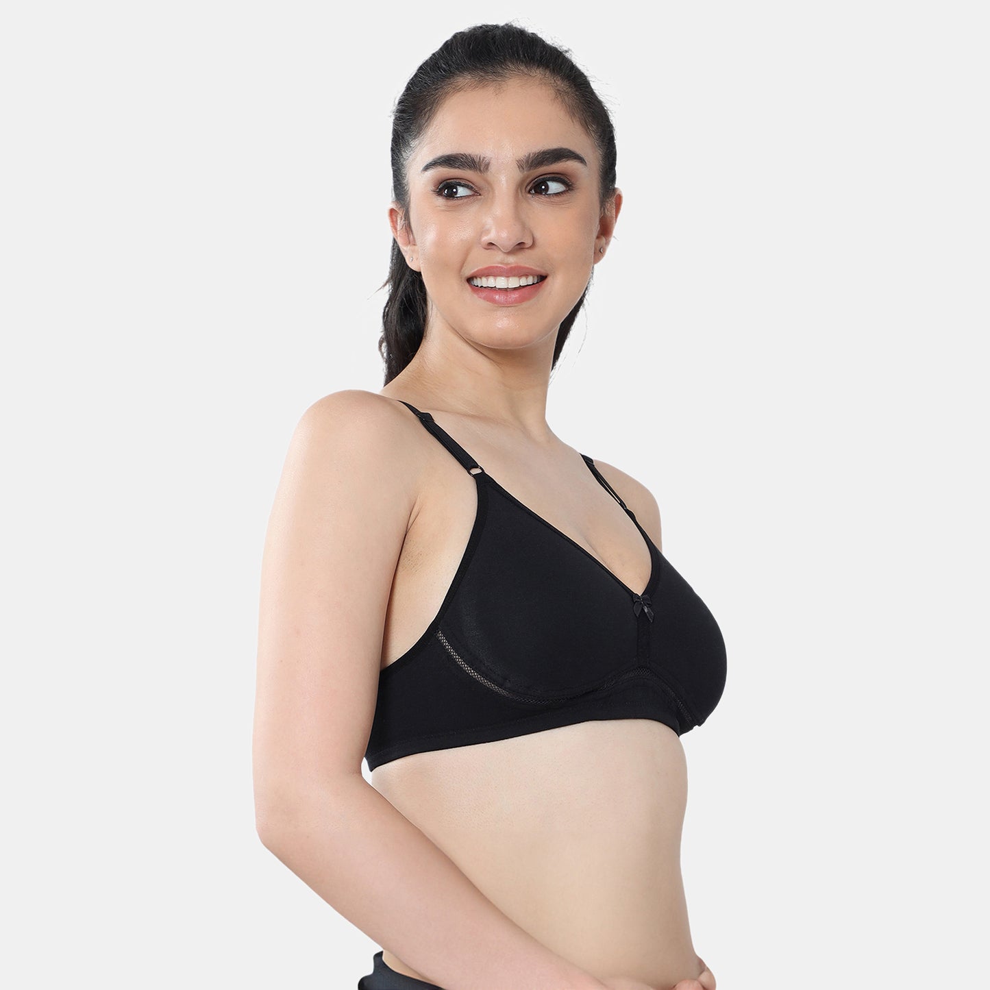 Envie Non-Padded Non-Wired 3/4th Coverage T-Shirt Bra - NVB1112