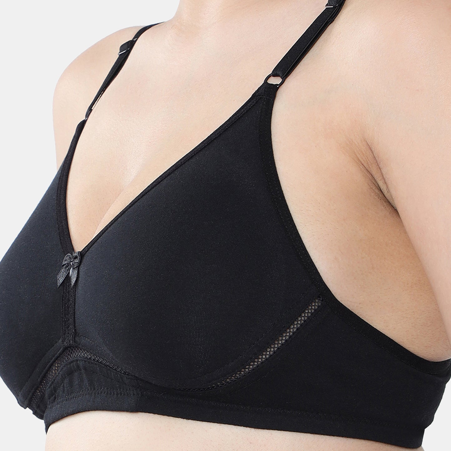 Envie Non-Padded Non-Wired 3/4th Coverage T-Shirt Bra - NVB1112