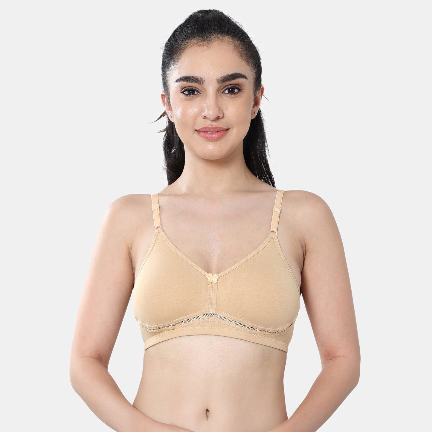 Envie Non-Padded Non-Wired 3/4th Coverage T-Shirt Bra - NVB1112