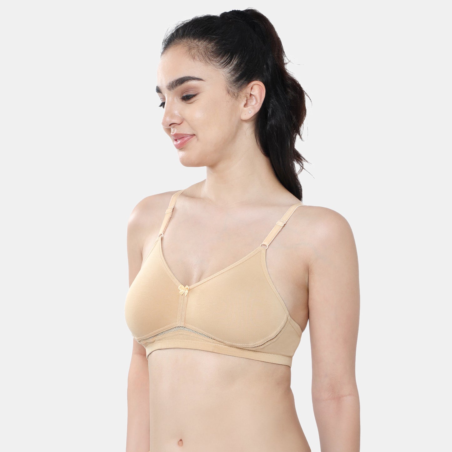 Envie Non-Padded Non-Wired 3/4th Coverage T-Shirt Bra - NVB1112