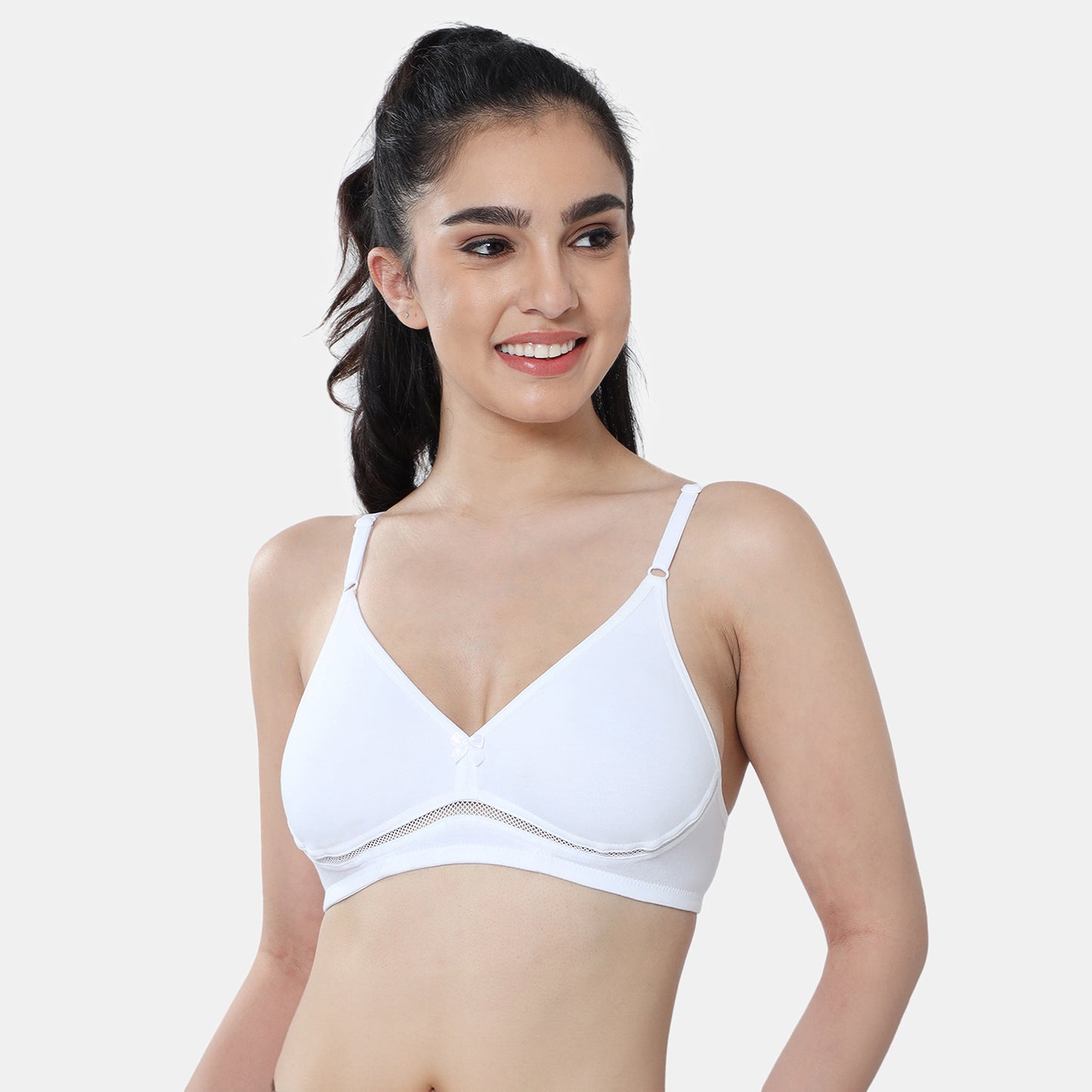 Envie Non-Padded Non-Wired 3/4th Coverage T-Shirt Bra - NVB1112