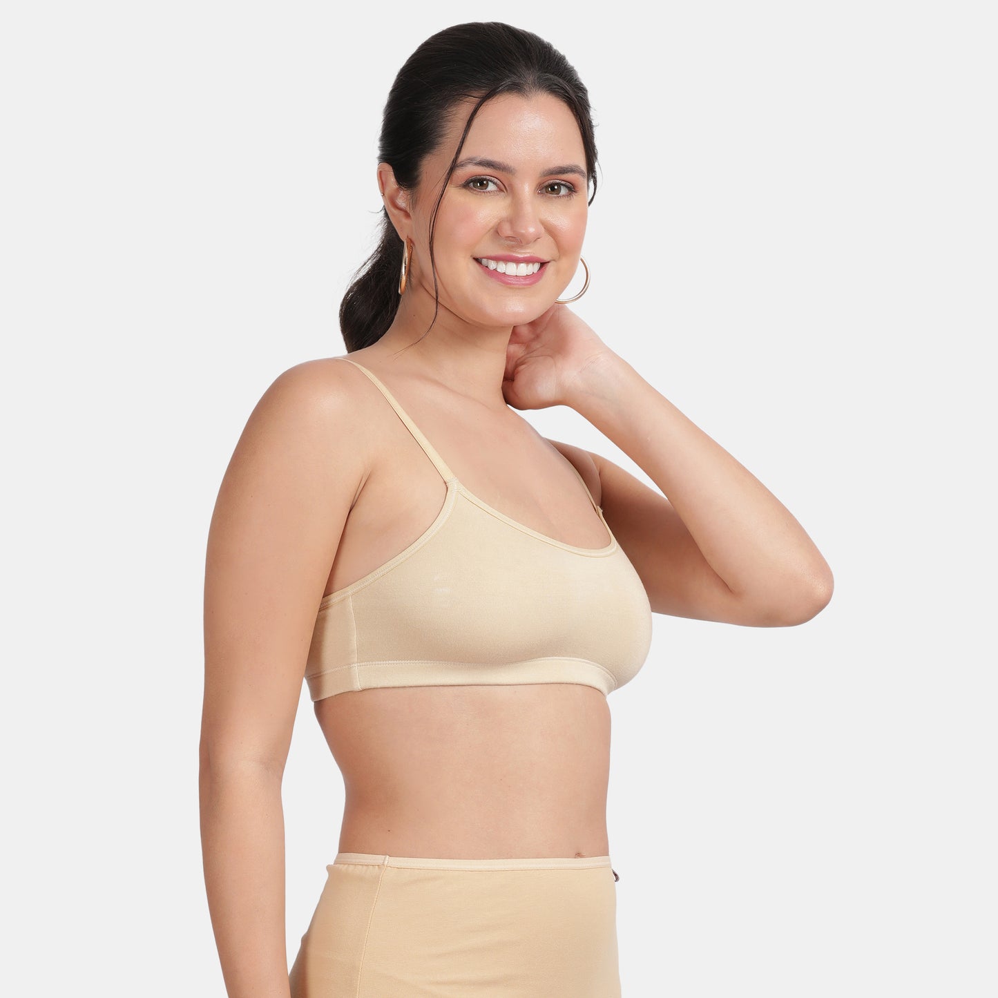 Envie Value+ Girls Non-Padded Non-Wired Full Coverage Beginners Bra - NVGB1008