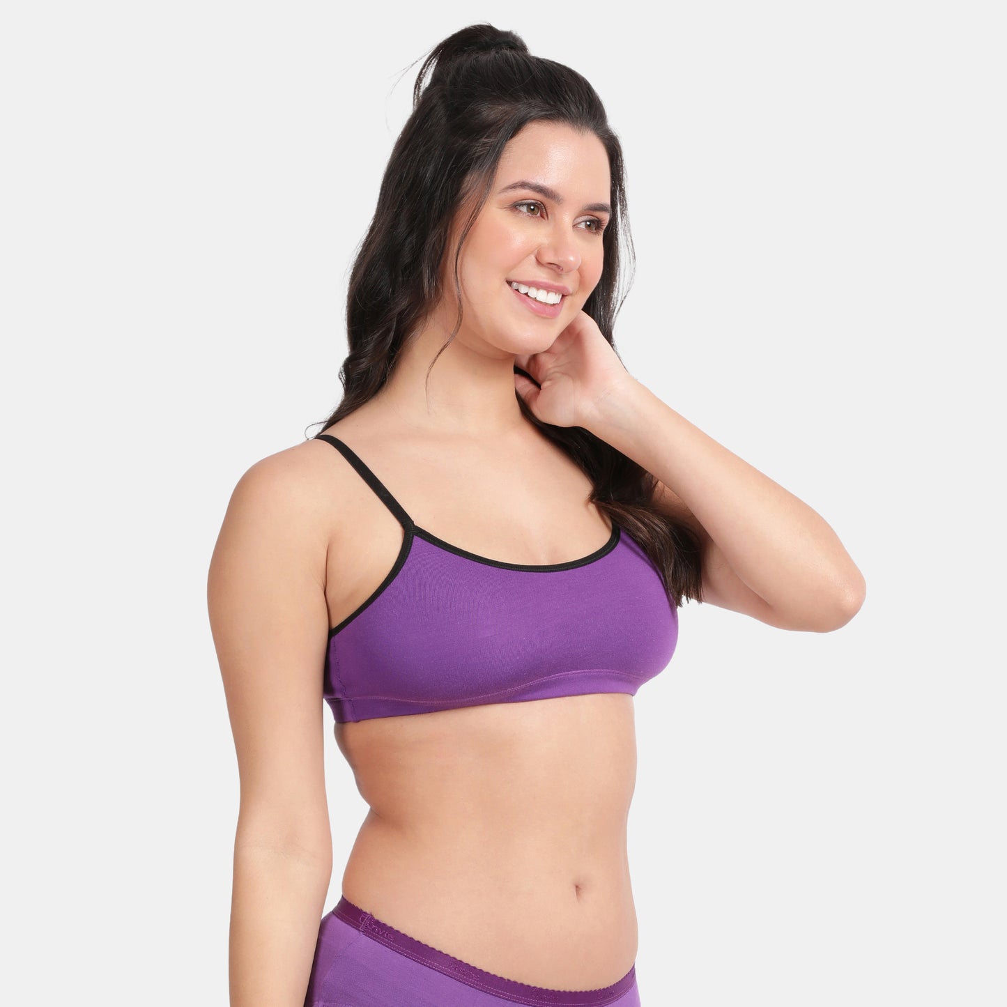 Envie Value+ Girls Non-Padded Non-Wired Full Coverage Beginners Bra - NVGB1008