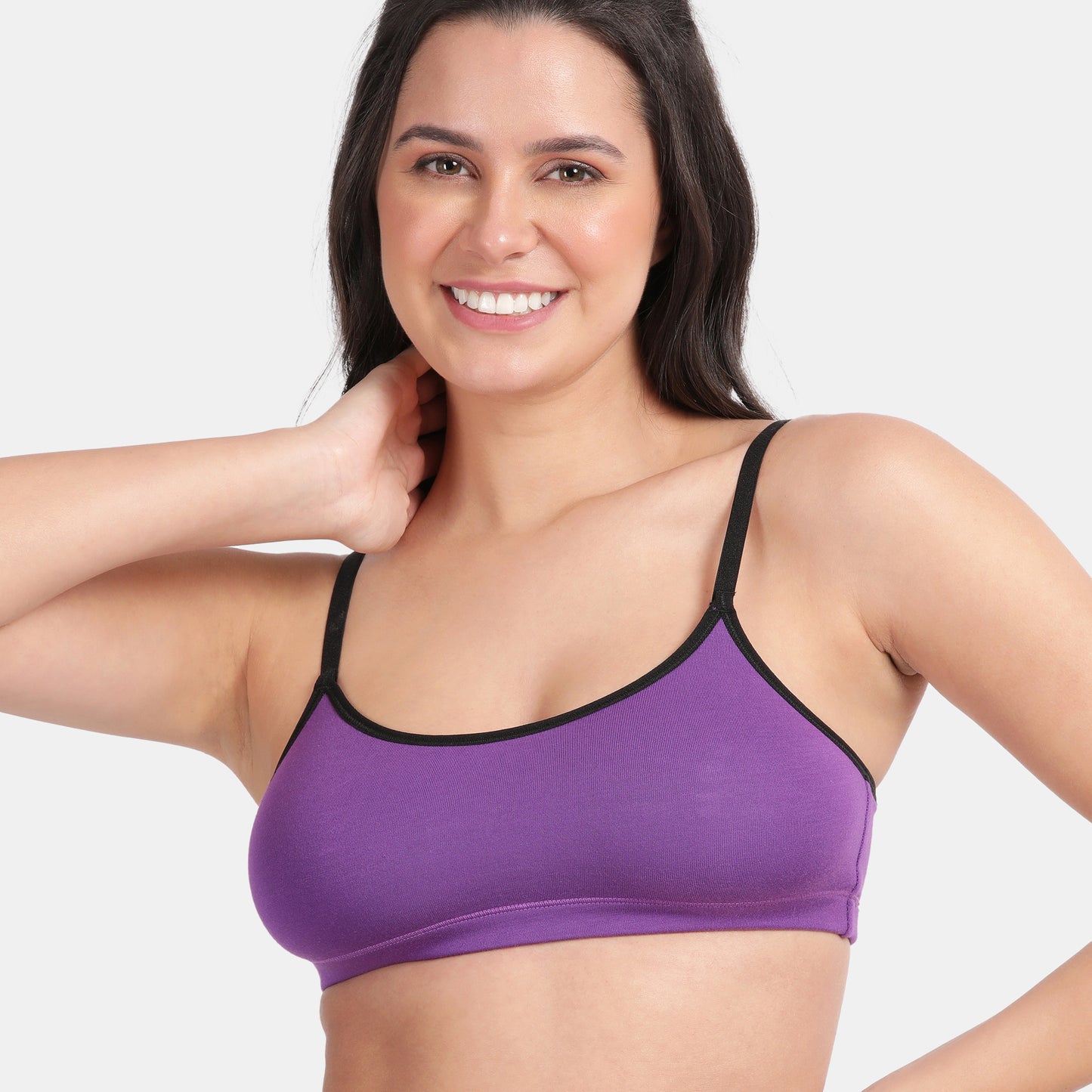 Envie Value+ Girls Non-Padded Non-Wired Full Coverage Beginners Bra - NVGB1008