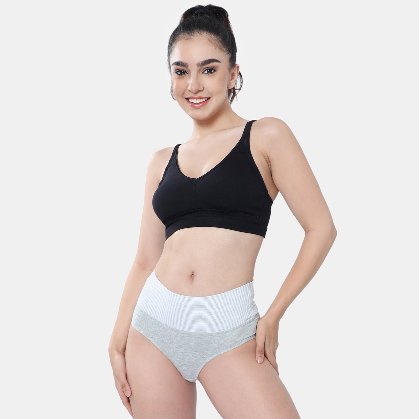 Envie Value+ High Rise Full Coverage Tummy Tucker Panty - NVP2024