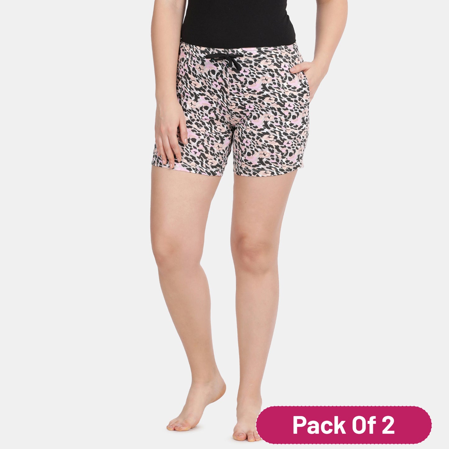 Envie Value+ Regular Fit Knitted Shorts - Assorted - NVS5001