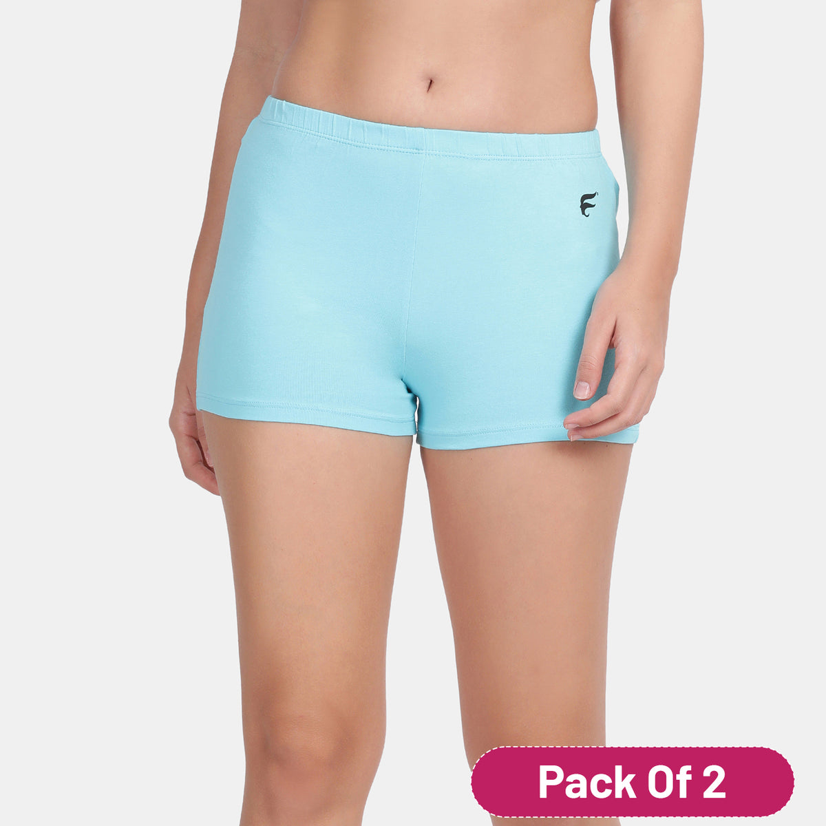 Envie Value+ Regular Fit Basic Underskirt Shorts - NVS5017 (Blue)