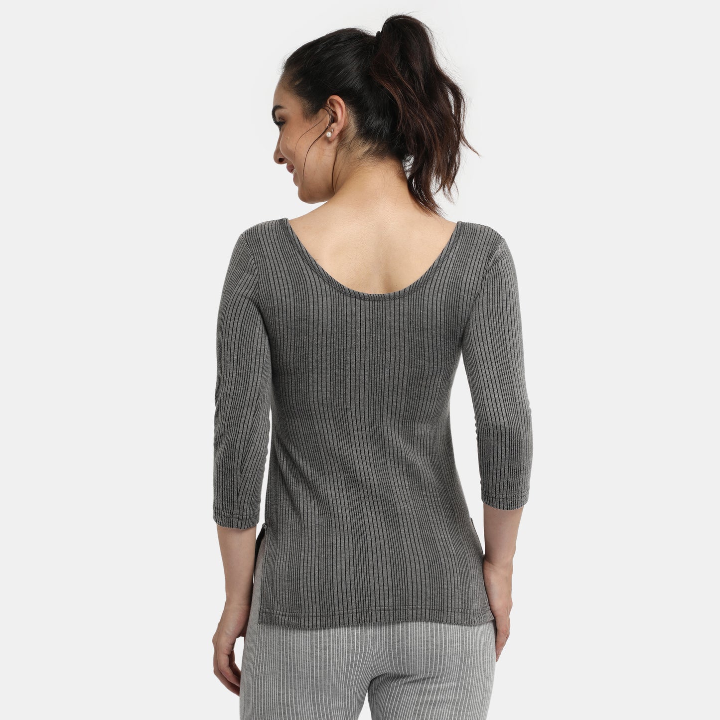 Envie Regular Fit 3/4th Sleeve Thermal Warmer - NVTHTM113