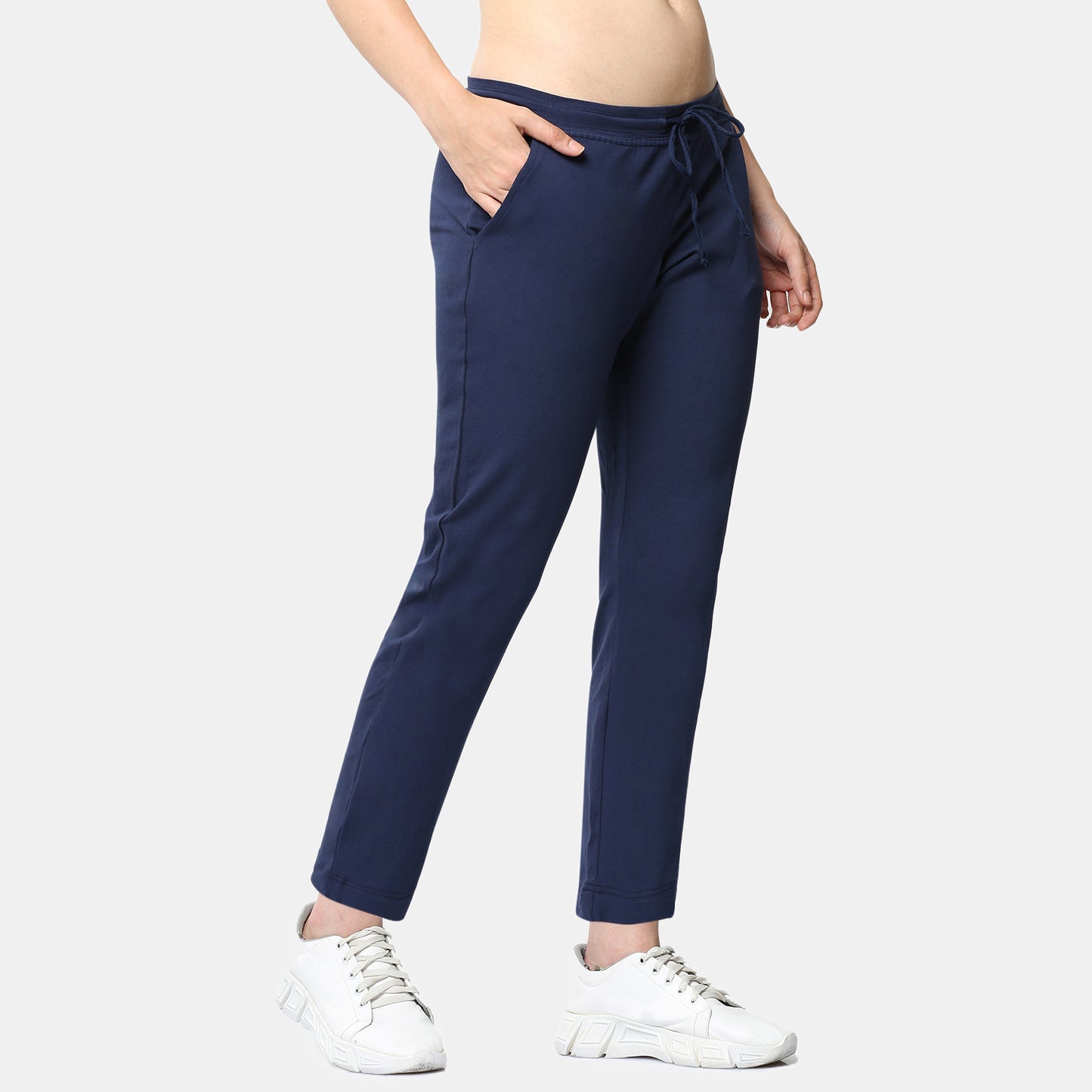 Envie Relaxed Fit Ankle Length Track Pant - NVTP8015