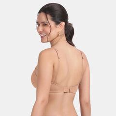 Envie Padded Non-Wired 3/4th Coverage T-Shirt Bra - NVB1129 (Skin)